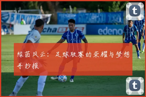 绿茵风云：足球联赛的荣耀与梦想手抄报